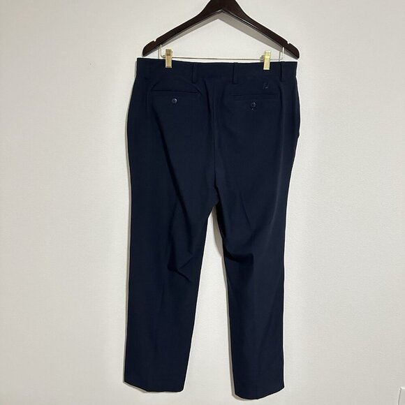 FOOTJOY Navy Blue 5 Pocket Performance Golf Pants Athletic Fit Mens Size 36x32 - Picture 2 of 9
